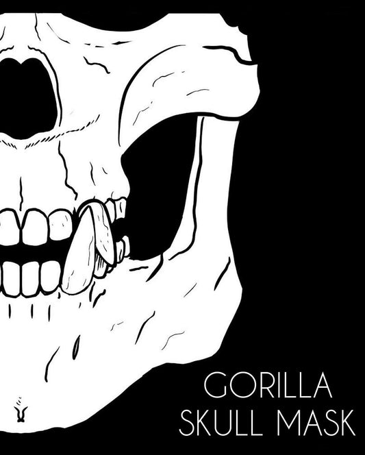 Gorilla skull mask