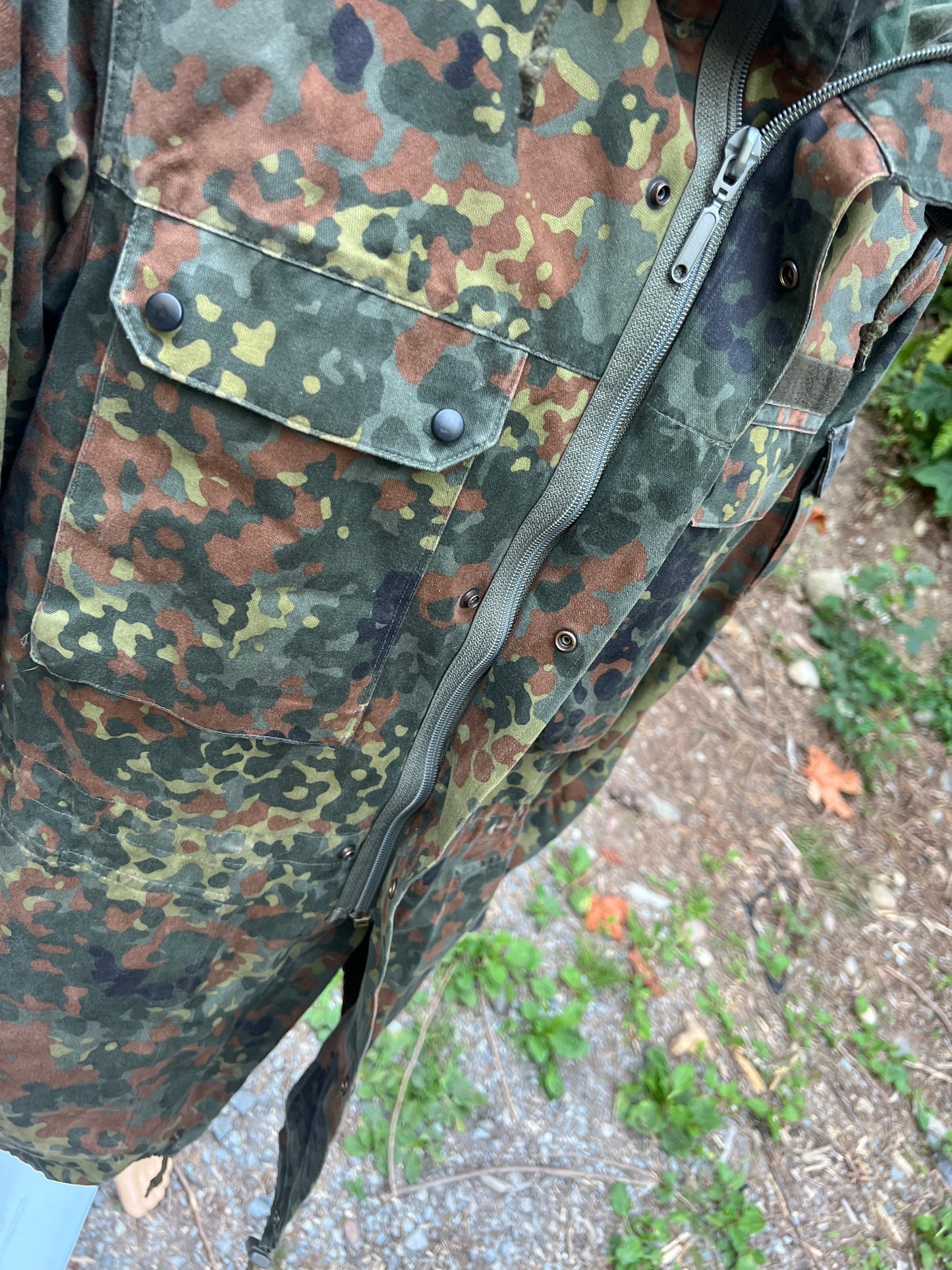 German Flecktarn Bundeswehr  light parka