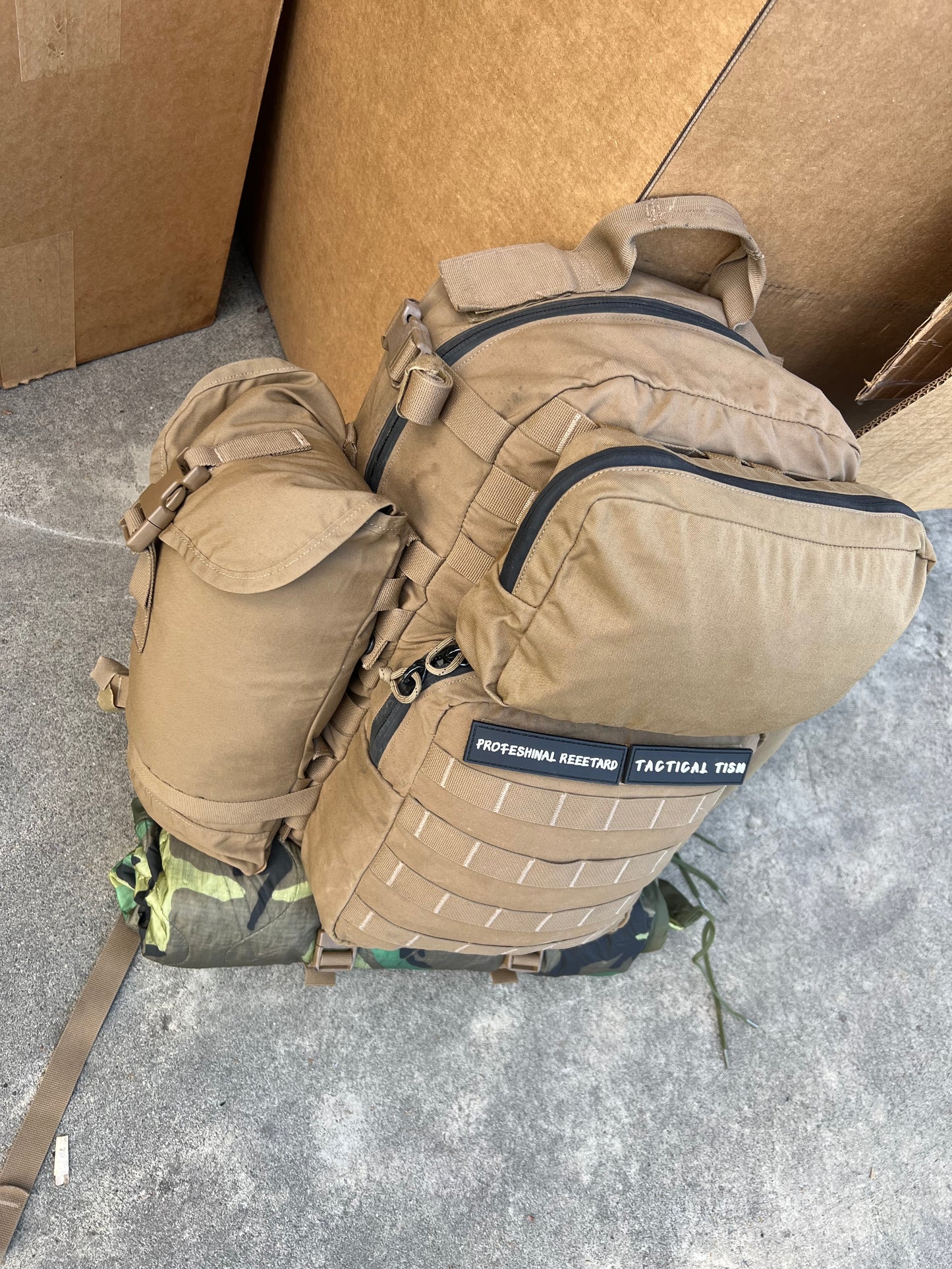 USMC FILBE ASSAULT PACK FDE