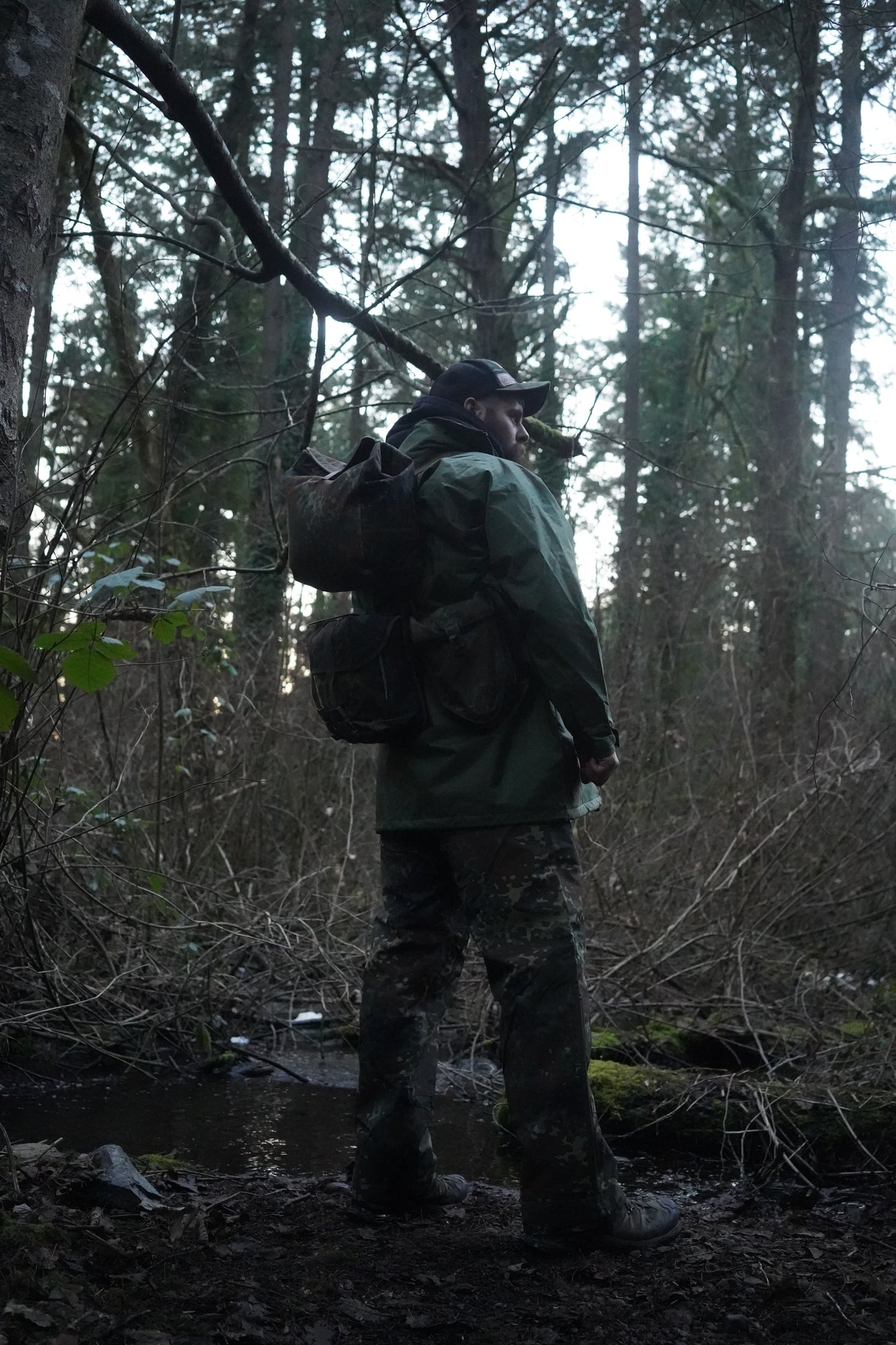 Belgian OD Wet Weather Jackets - Like New