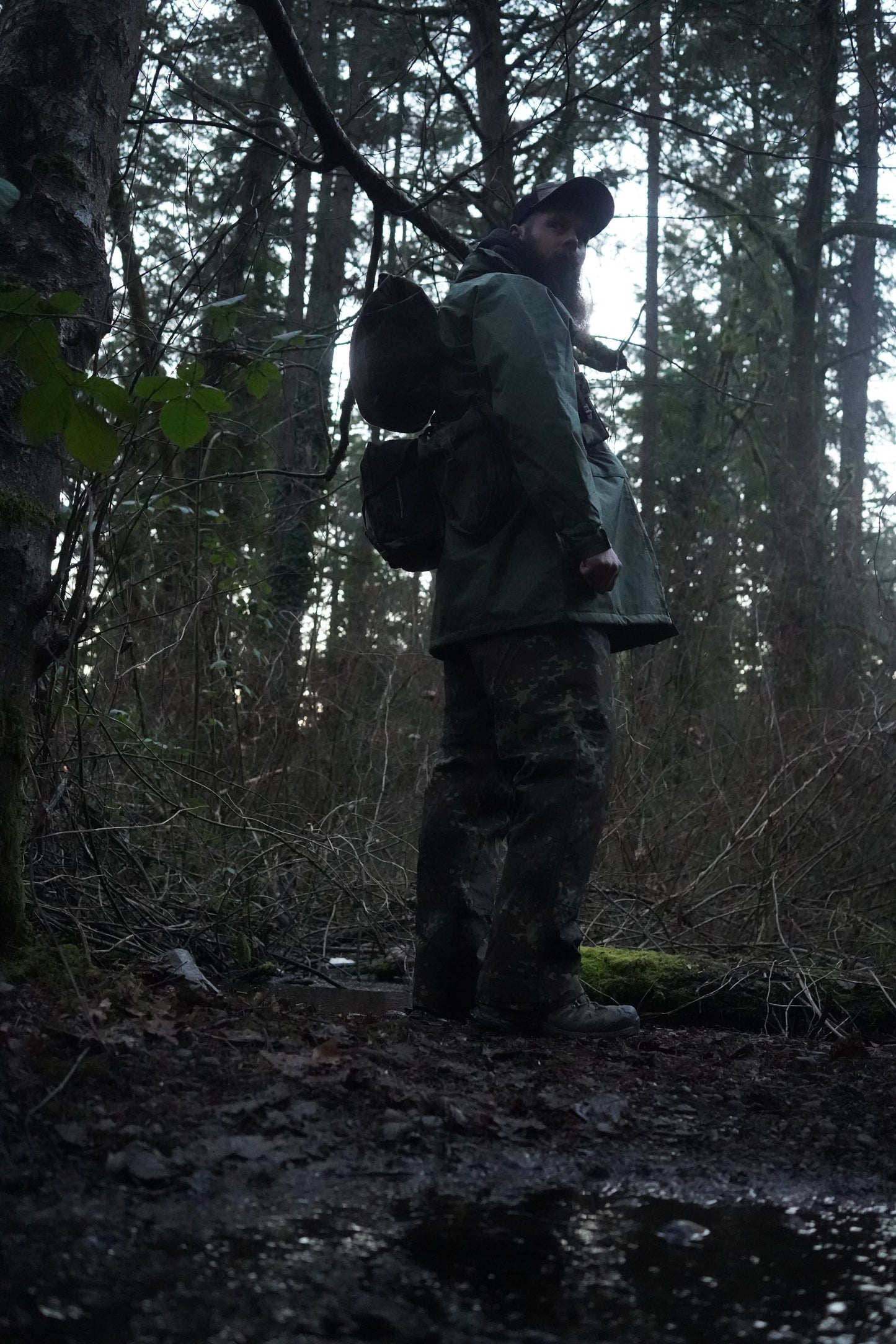 Belgian OD Wet Weather Jackets - Like New