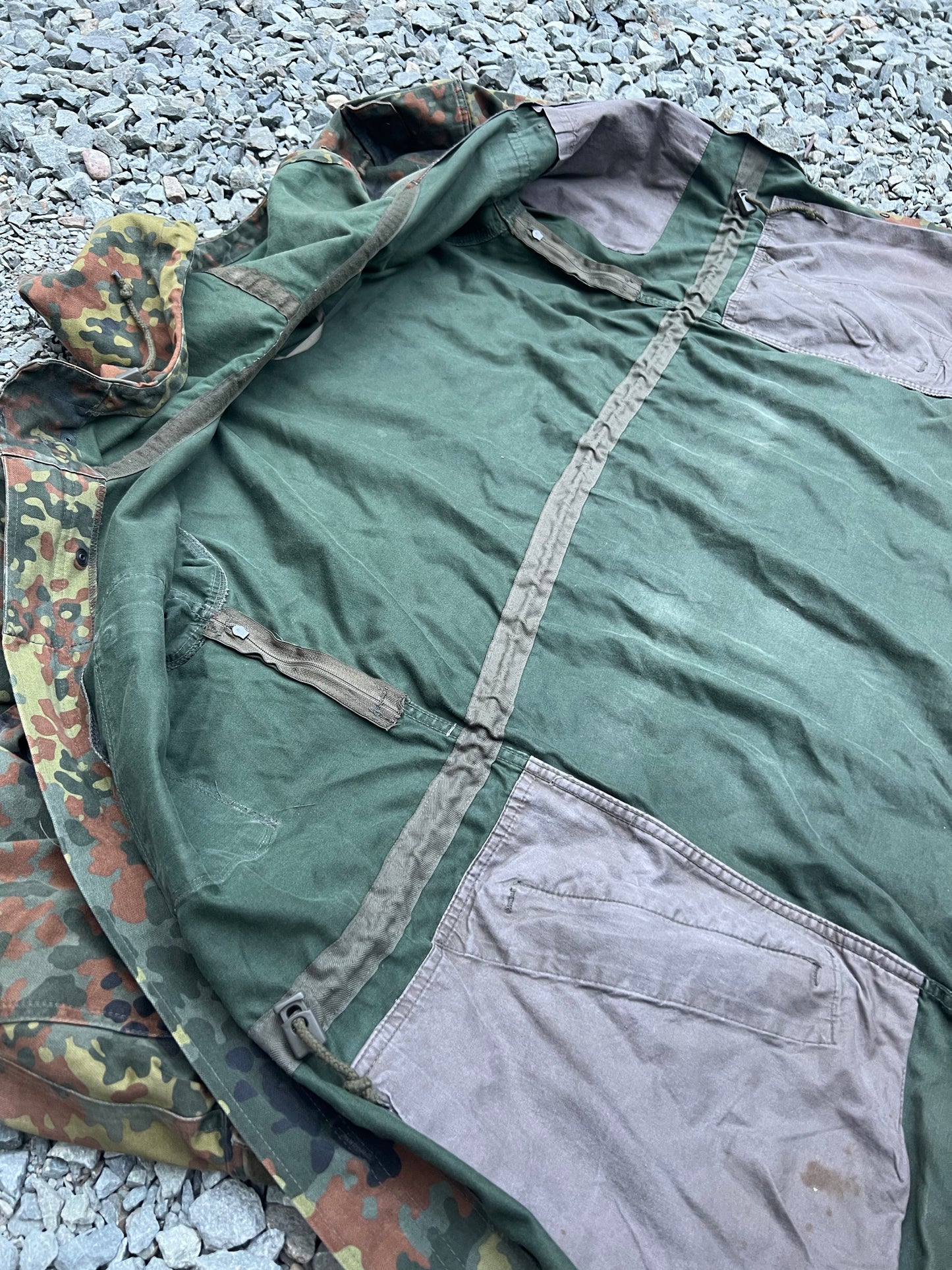 German Flecktarn Bundeswehr  light parka