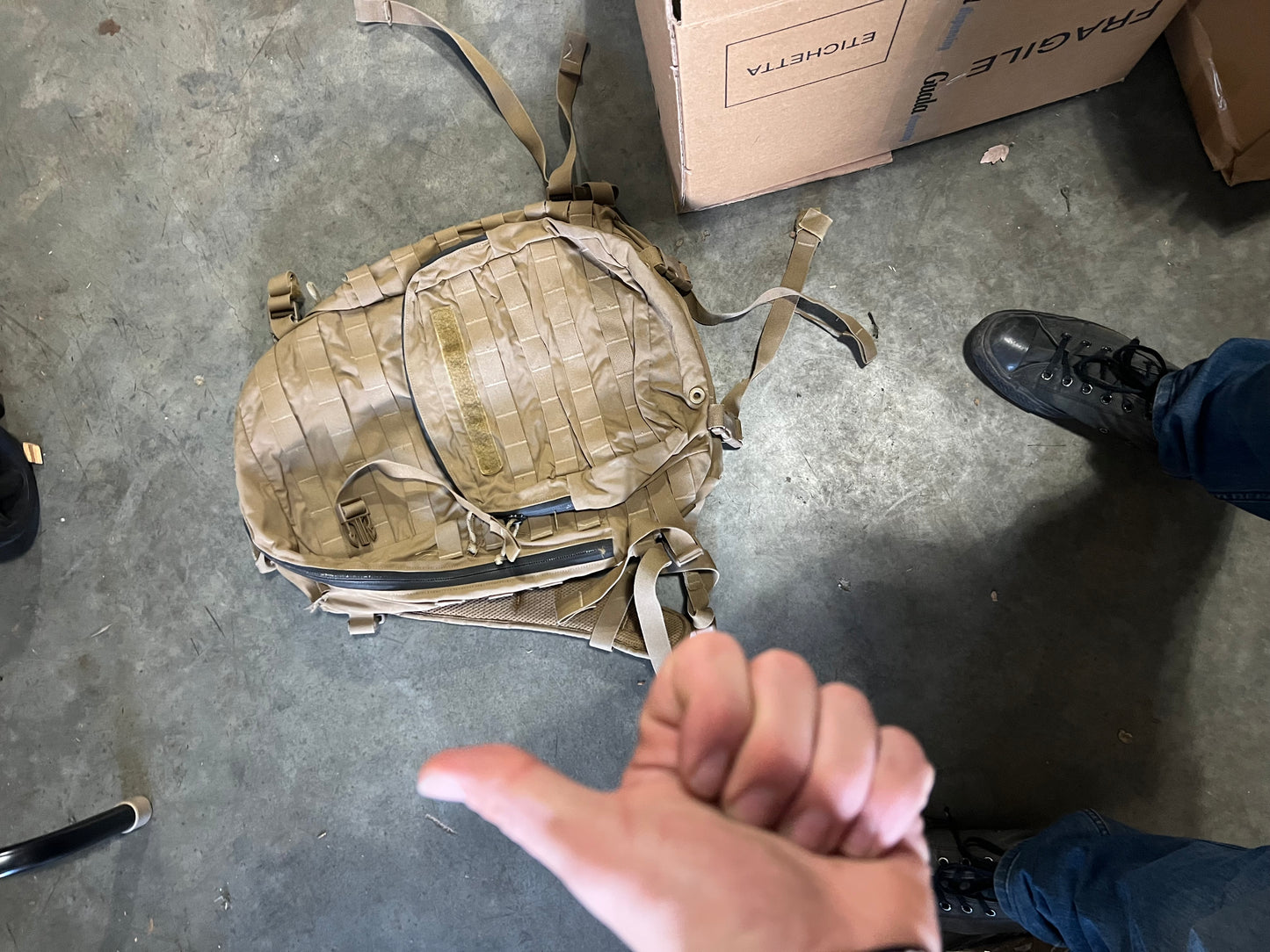 USMC FILBE ASSAULT PACK FDE