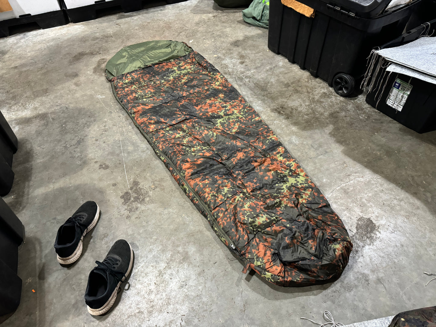 Commando sleeping bag FLECKTARN (MILTEC)