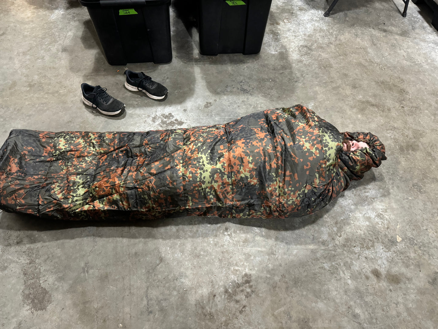 Commando sleeping bag FLECKTARN (MILTEC)