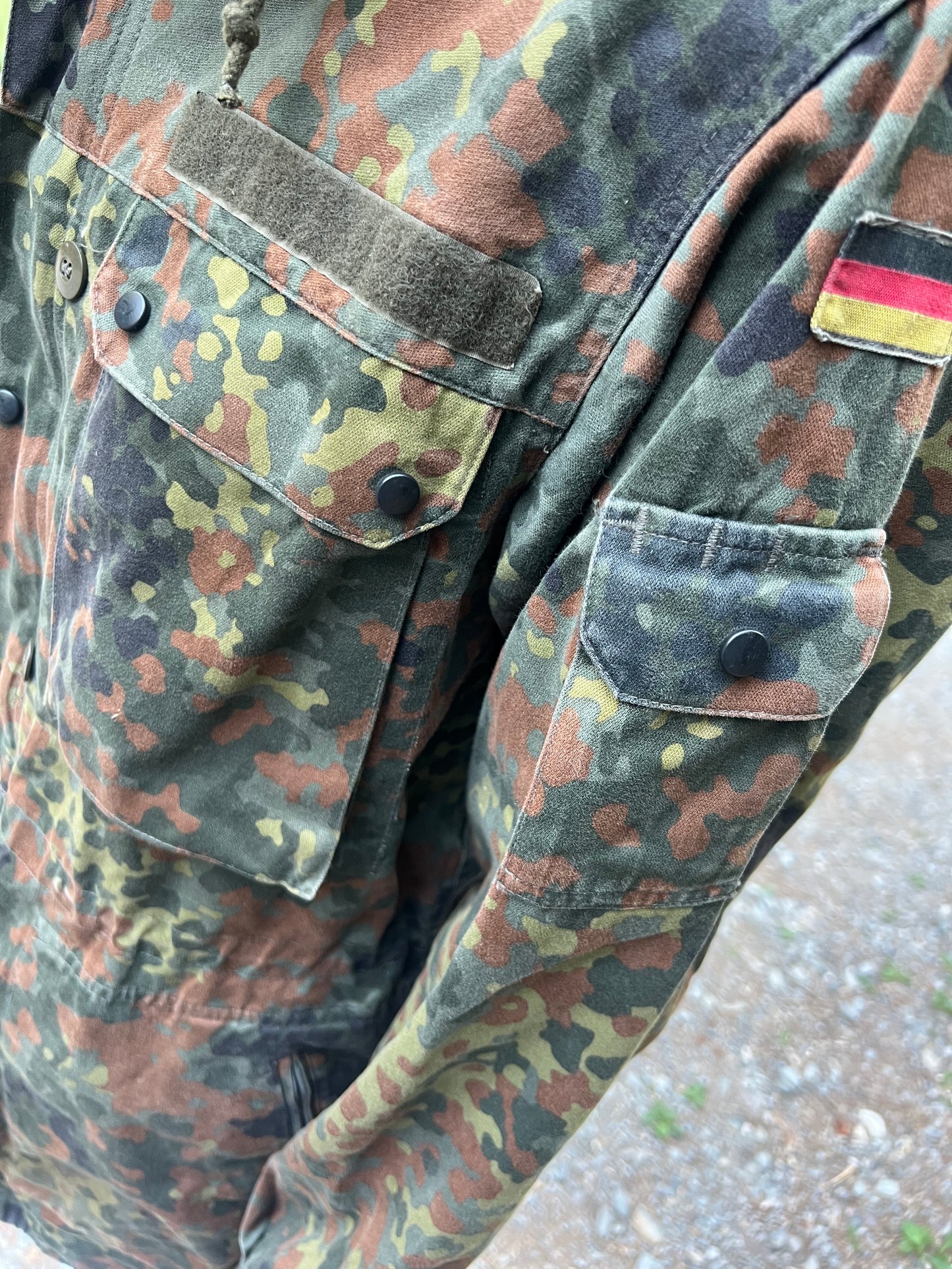 German Flecktarn Bundeswehr  light parka