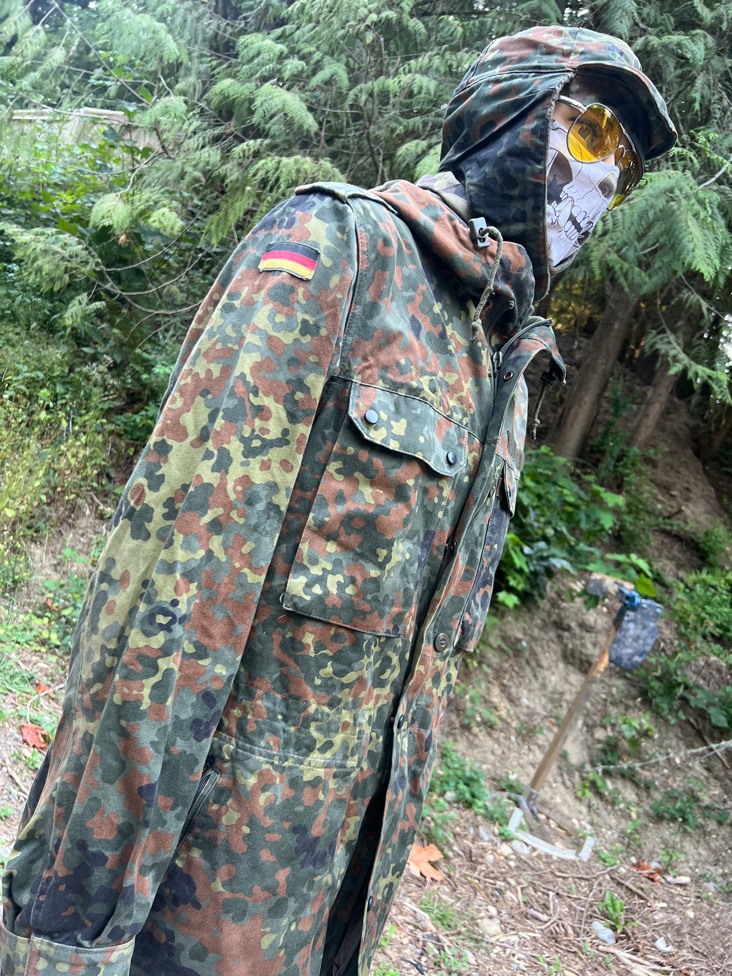 German Flecktarn Bundeswehr  light parka