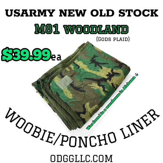 US Military WOOBIE Poncho Liner