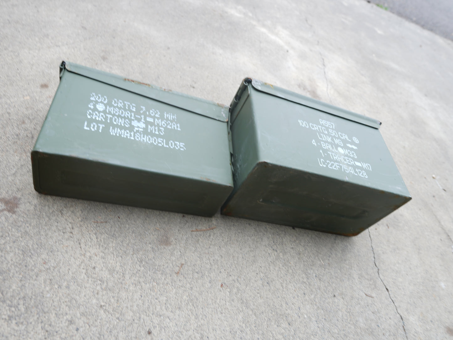 USARMY Surplus Ammo cans (used)