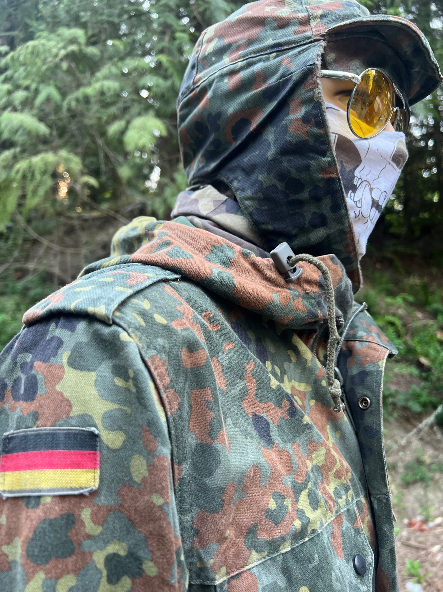 German issue Flecktarn hats (Surplus)