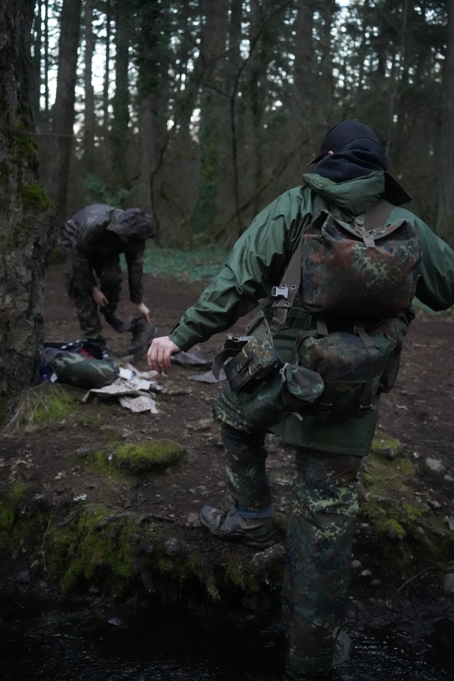 Belgian OD Wet Weather Jackets - Like New