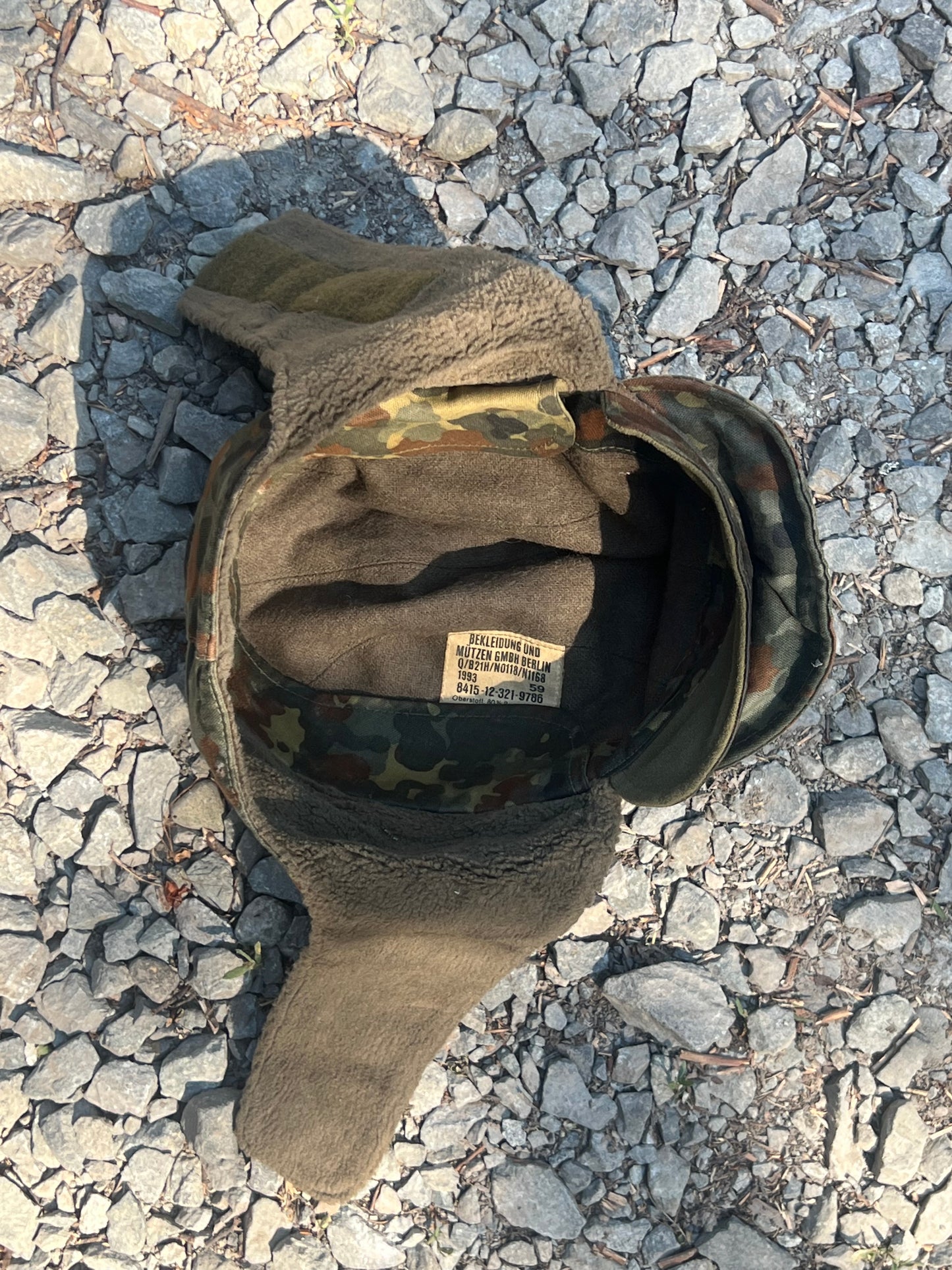 German issue Flecktarn hats (Surplus)