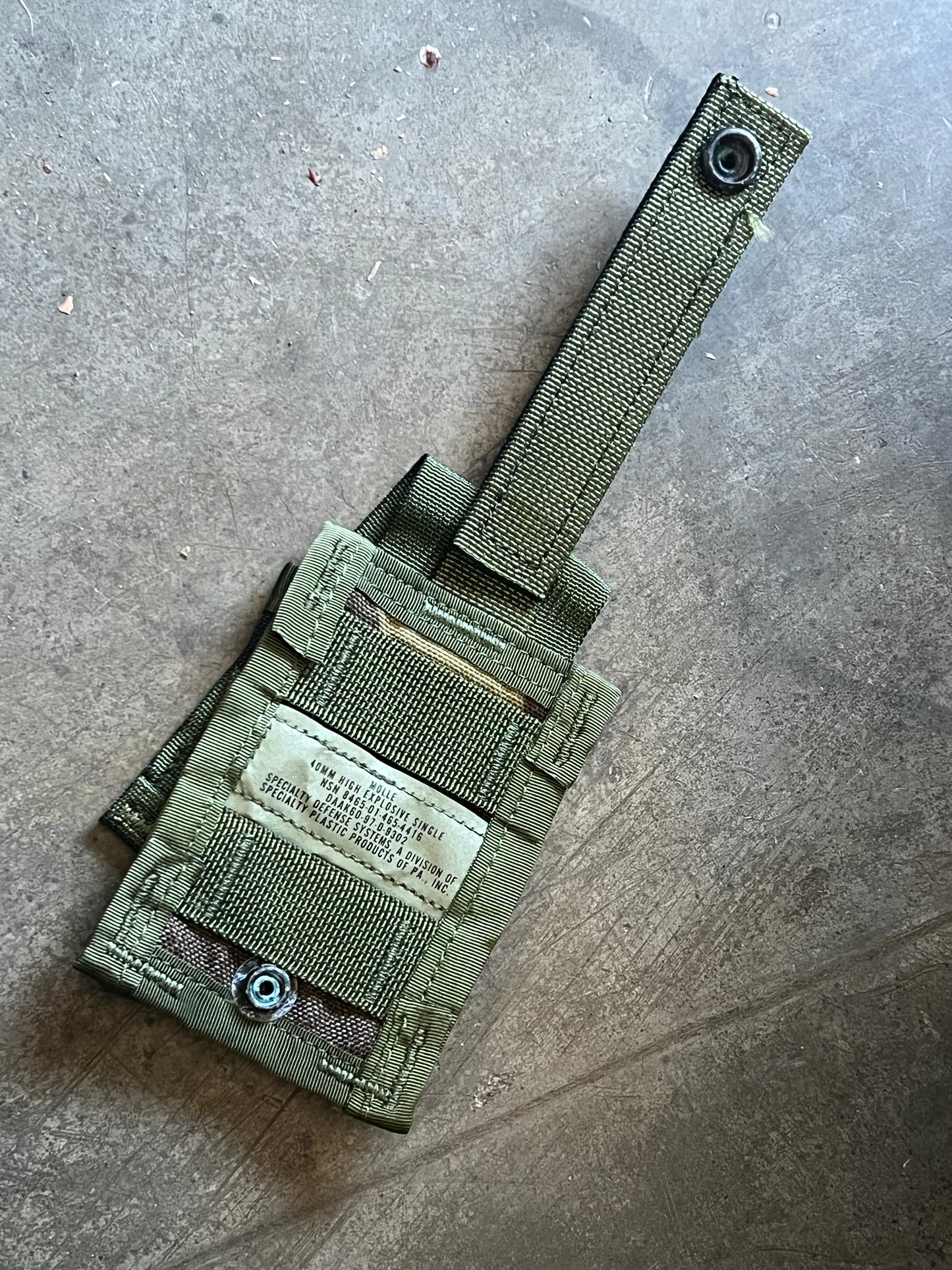 MOLLE-ii M81 Woodland pouches