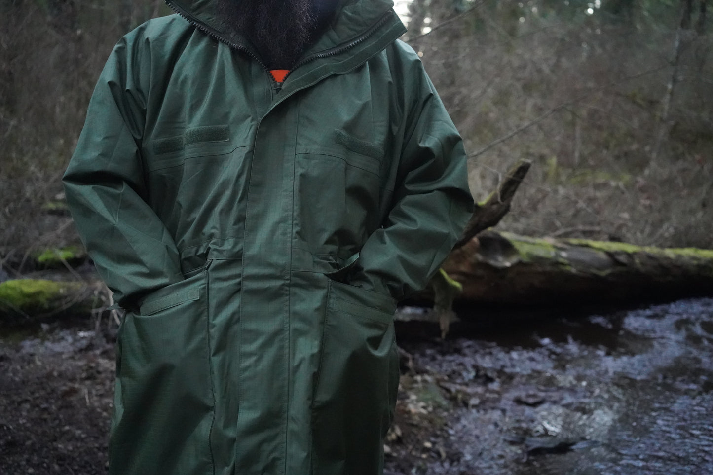 Belgian OD Wet Weather Jackets - Like New