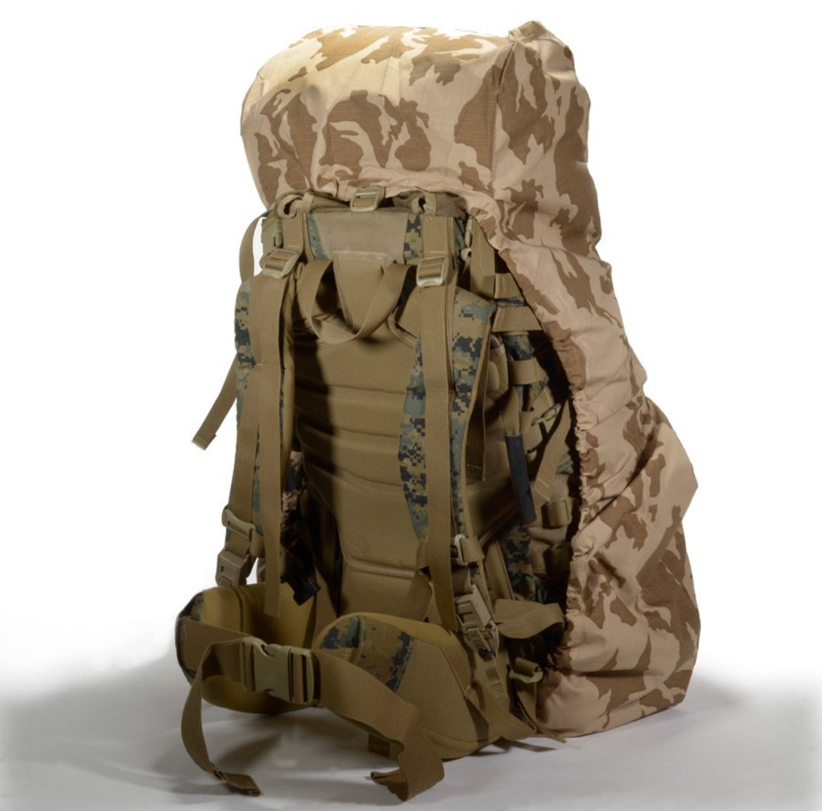 CZECH DESERT CAMO
LARGE RUCKSACK COVER (unissued surplus) NEW