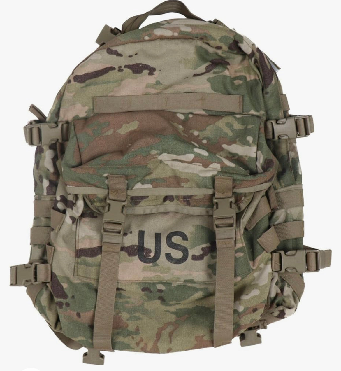 US.ARMY (issued) NO FRAME ASSAULT PACK (MOLLE-ii) Multicam