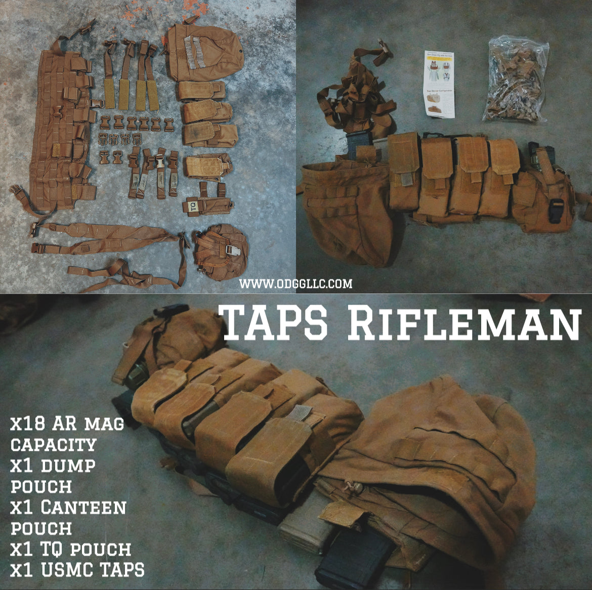 USMC TAPS chest rigs FDE (BRAND NEW IN PACKAGING)