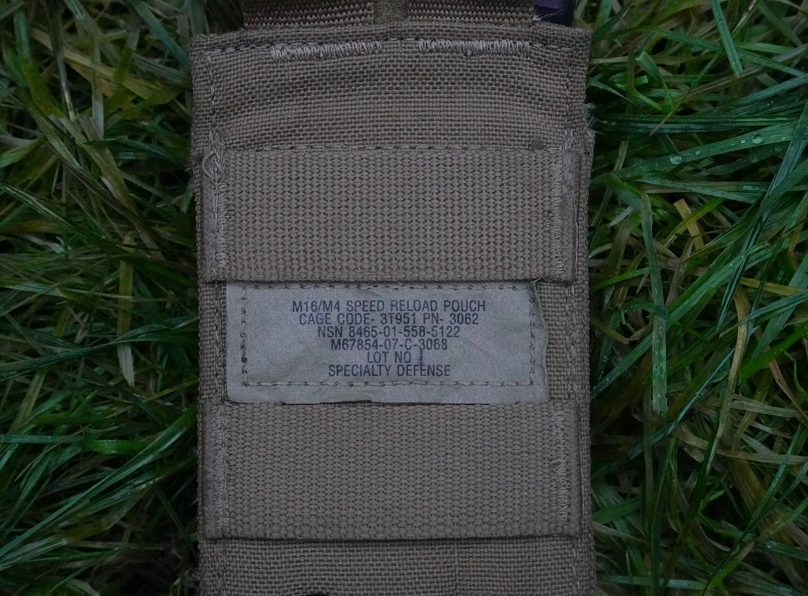 Speed reload pouch