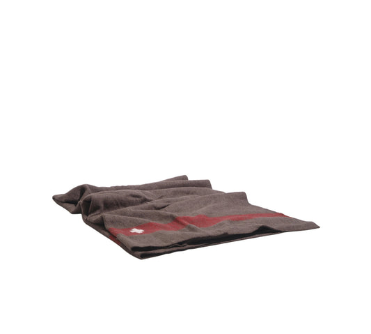 Swiss 100% wool blanket (Made in Italy)