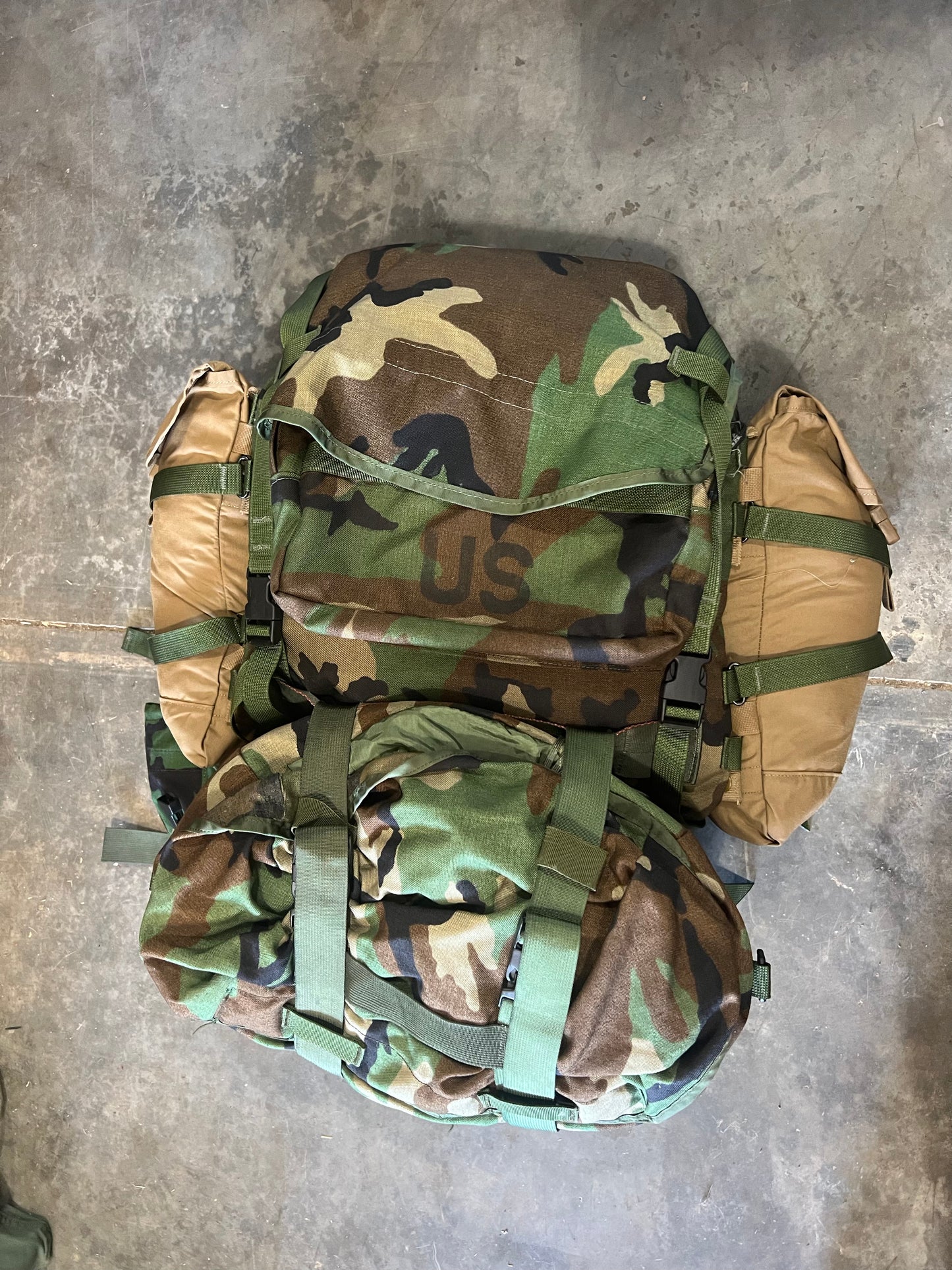 RUCKSACK, Molle-ii M81 Woodland