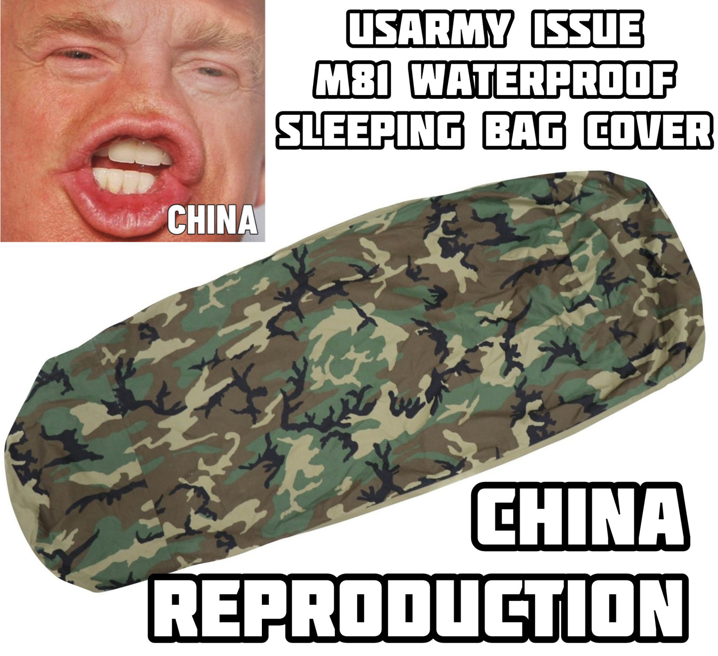 Waterproof Bivvy cover U.S.ARMY ISSUE (Sleeping bag cover)