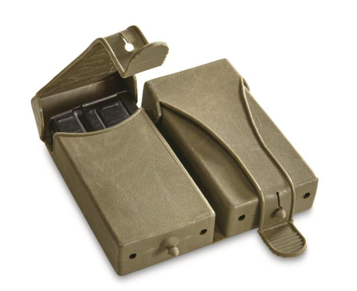 German Surplus G3 Plastic Double Magazine Pouch - Used – odggllc