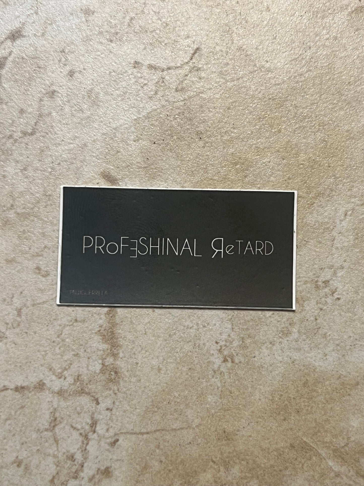 Professional Reeetard (PVC patch)