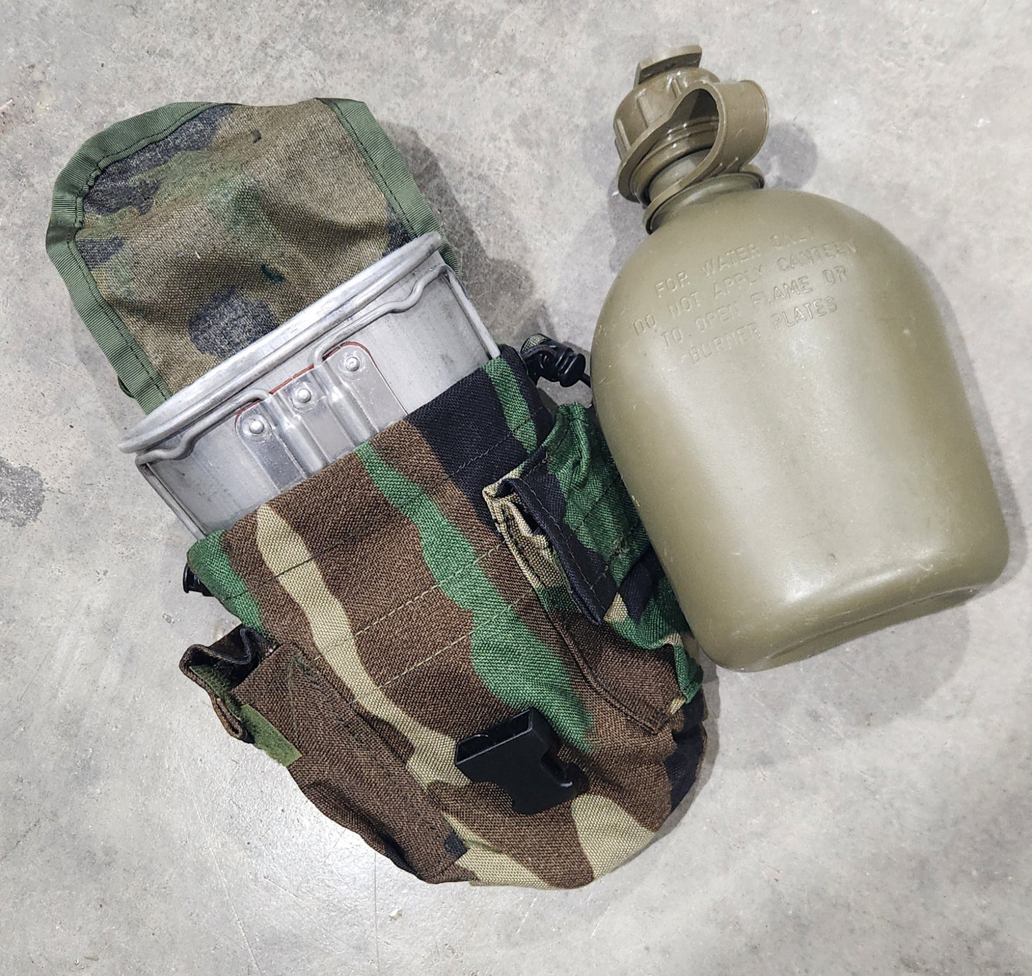 USGI MOLLE-ii Canteen/General Purpose Pouches - Used