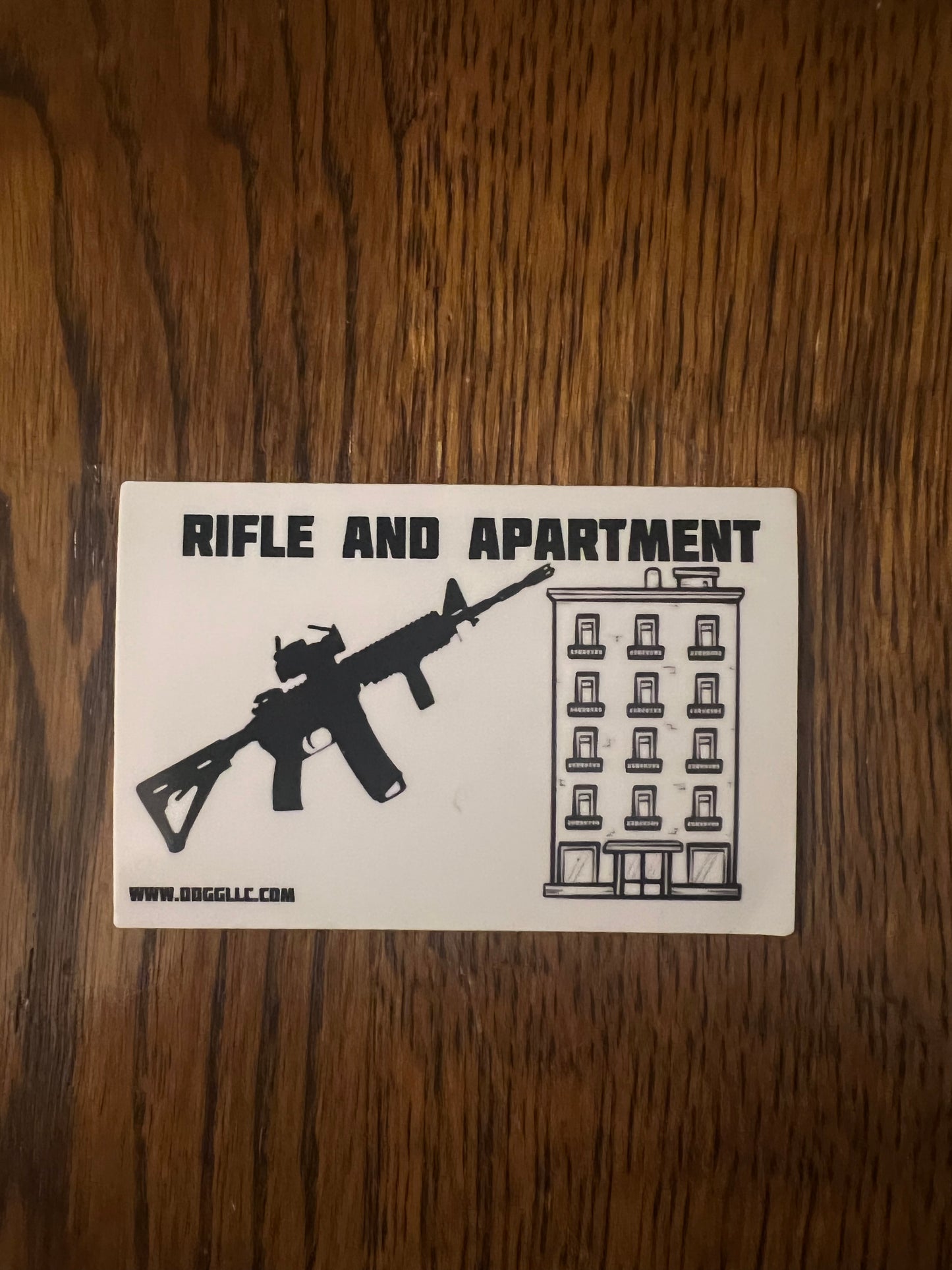 RIFLE & STICKERS