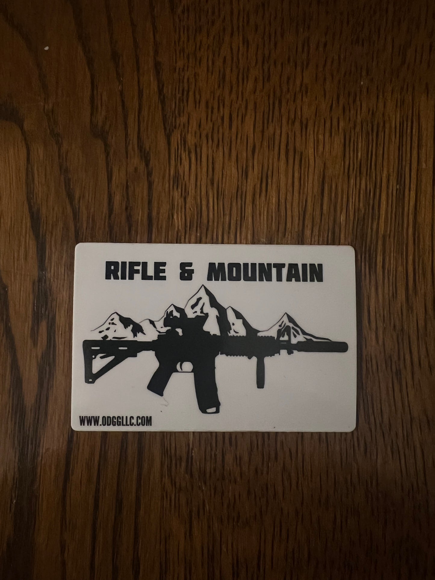 RIFLE & STICKERS