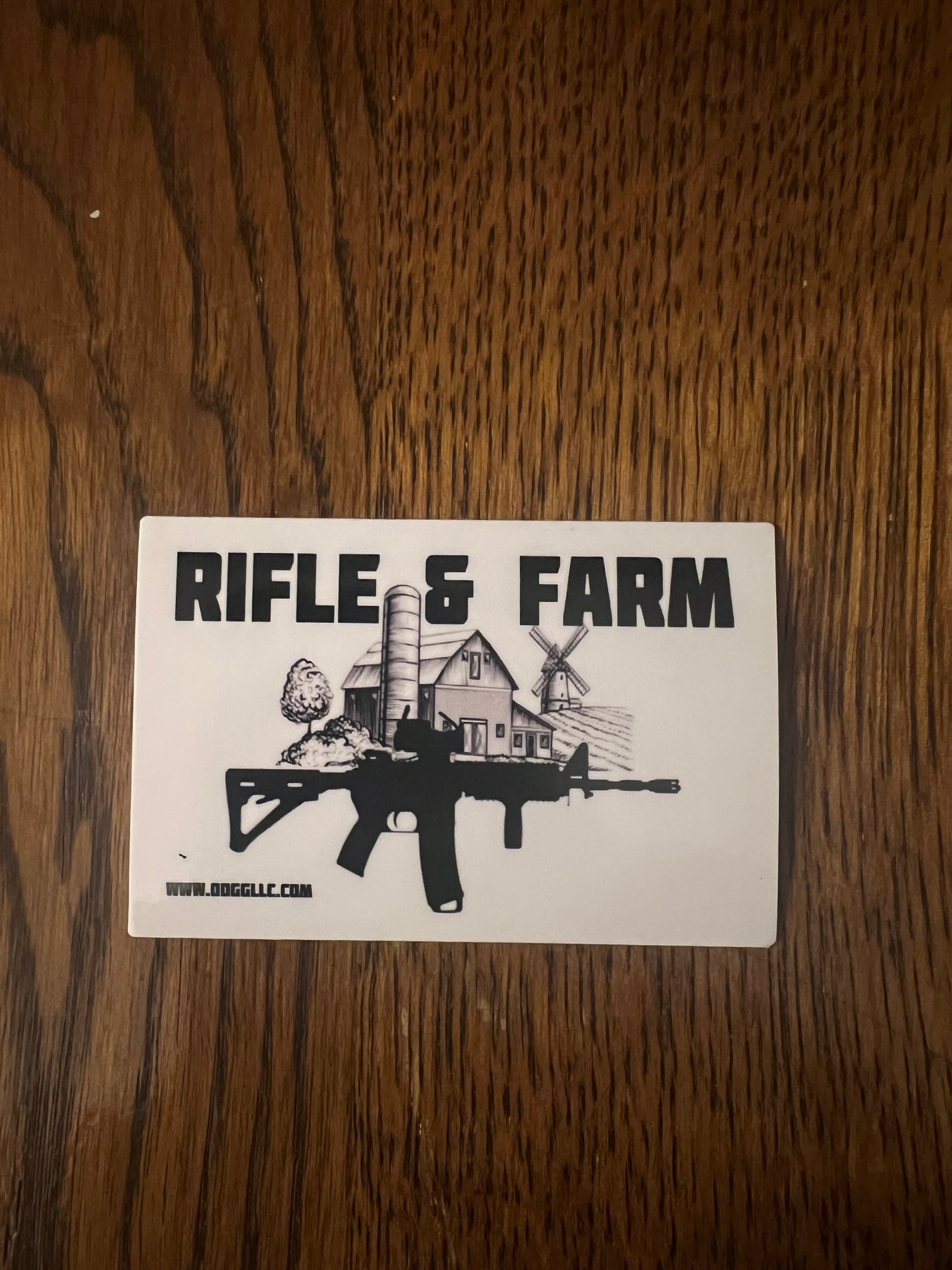 RIFLE & STICKERS