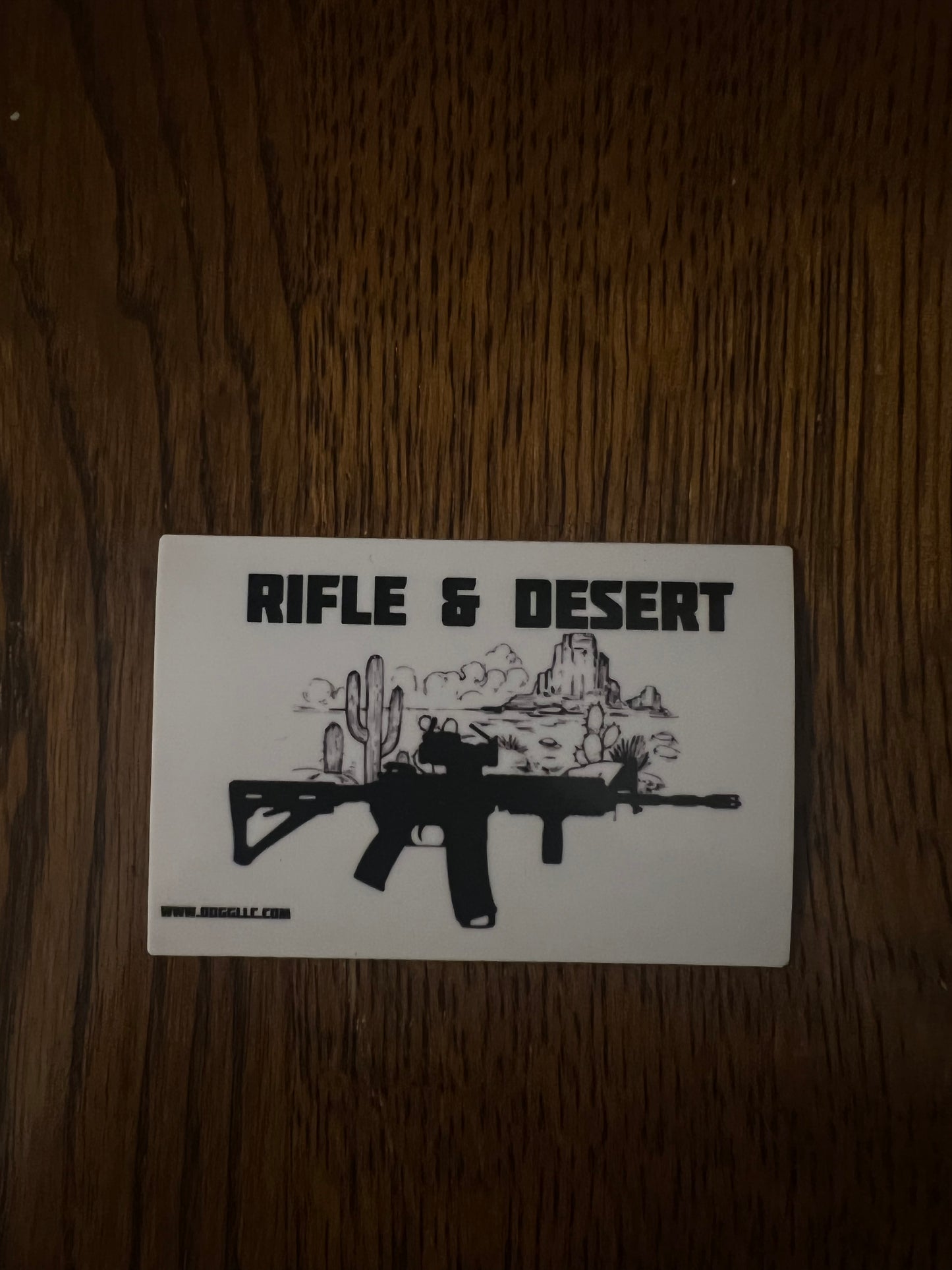 RIFLE & STICKERS