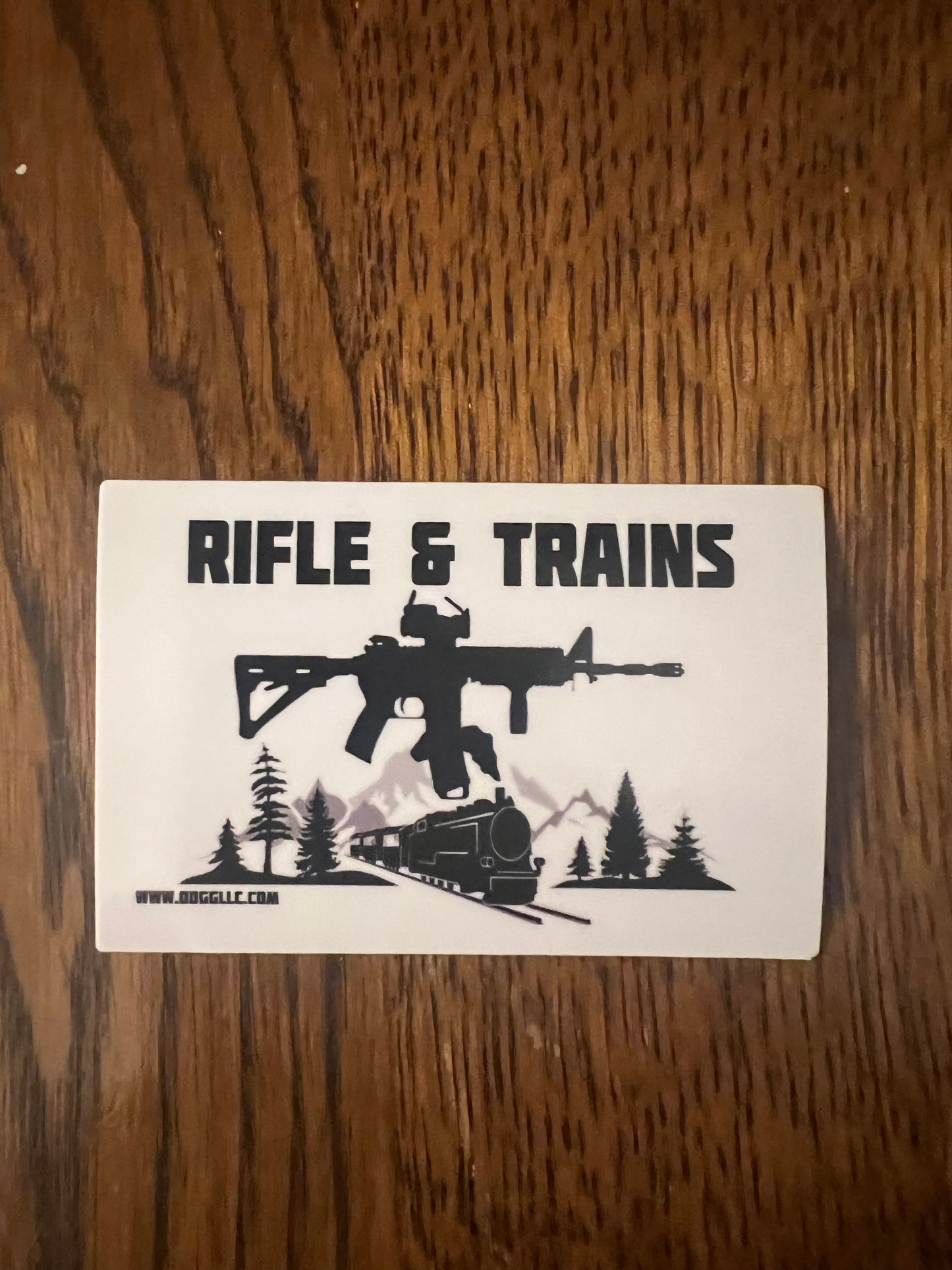 RIFLE & STICKERS