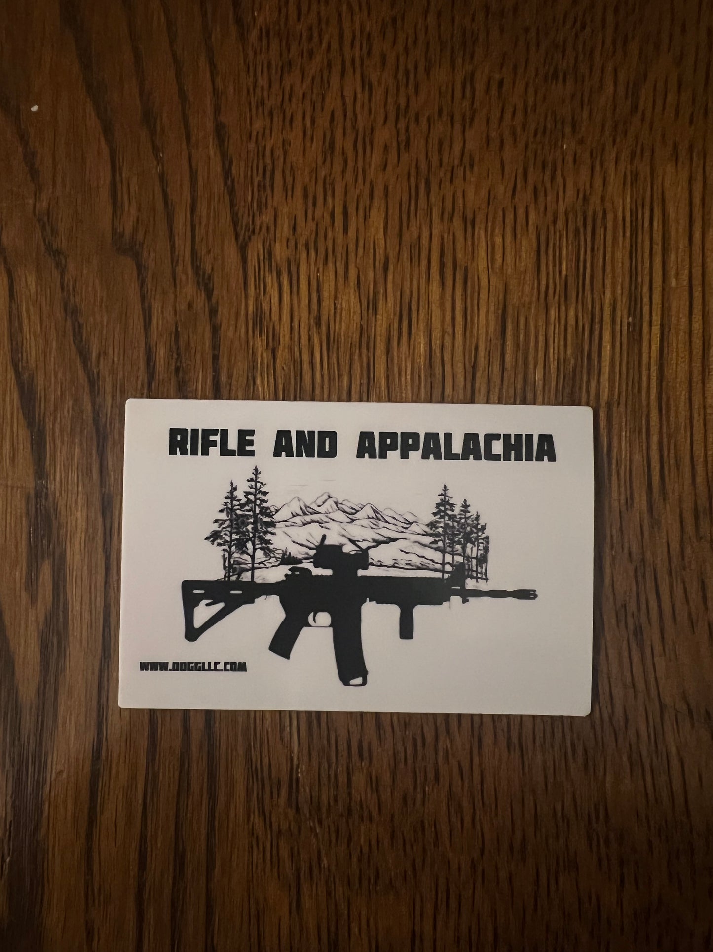 RIFLE & STICKERS