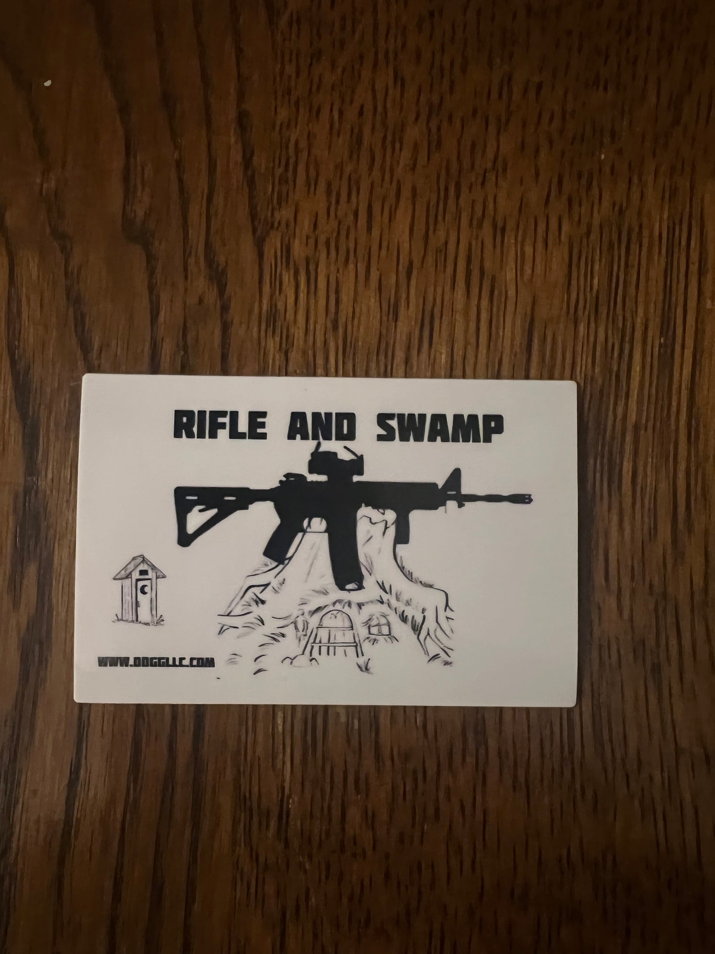 RIFLE & STICKERS